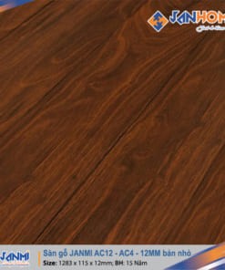 Sàn gỗ công nghiệp Janmi AC12 – 12mm BN